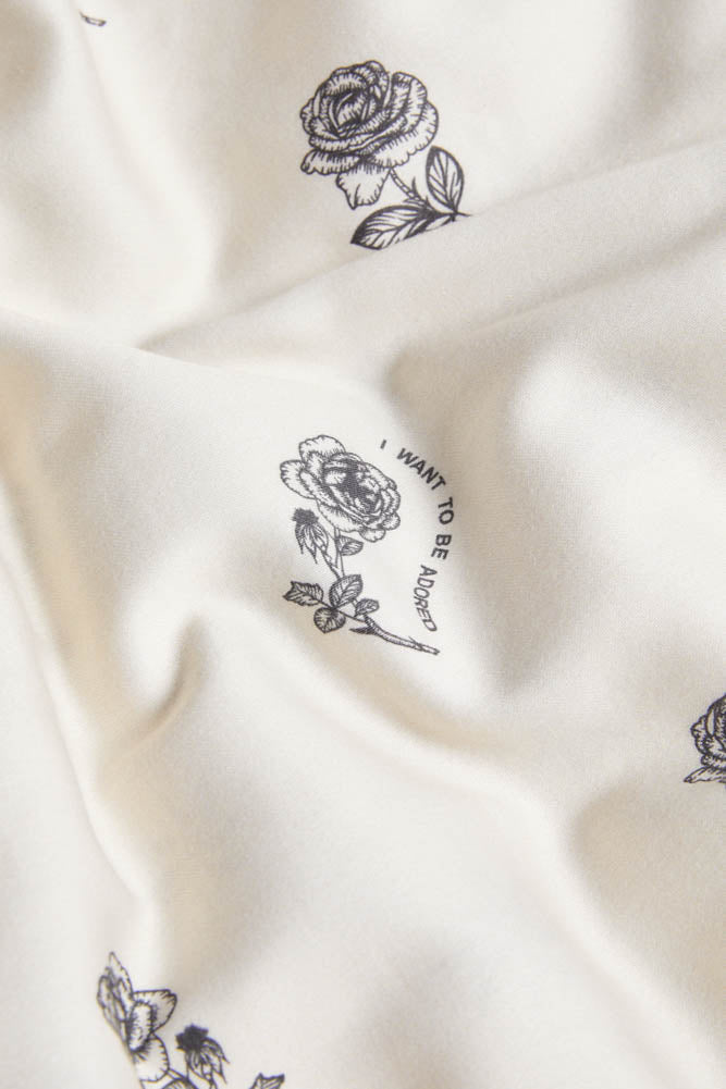 Parure housse de couette et taie d'oreiller Rock &amp; Rose - Disponible en 4 tailles