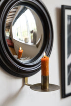 Applique murale ronde à miroir convexe