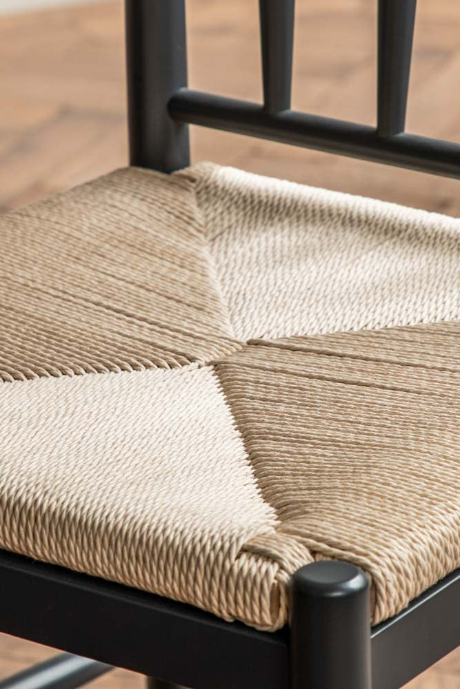 Ensemble de 2 chaises de salle à manger côtières