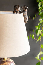 Lot de 2 petites décorations pour chiens grimpeurs