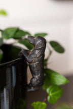 Lot de 2 petites décorations pour chiens grimpeurs