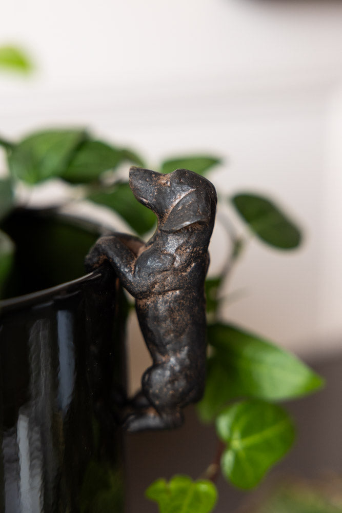 Lot de 2 petites décorations pour chiens grimpeurs