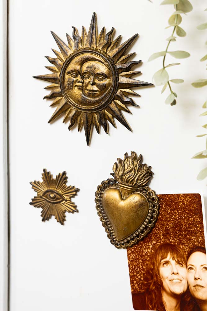 Lot de 3 aimants de style Milagro