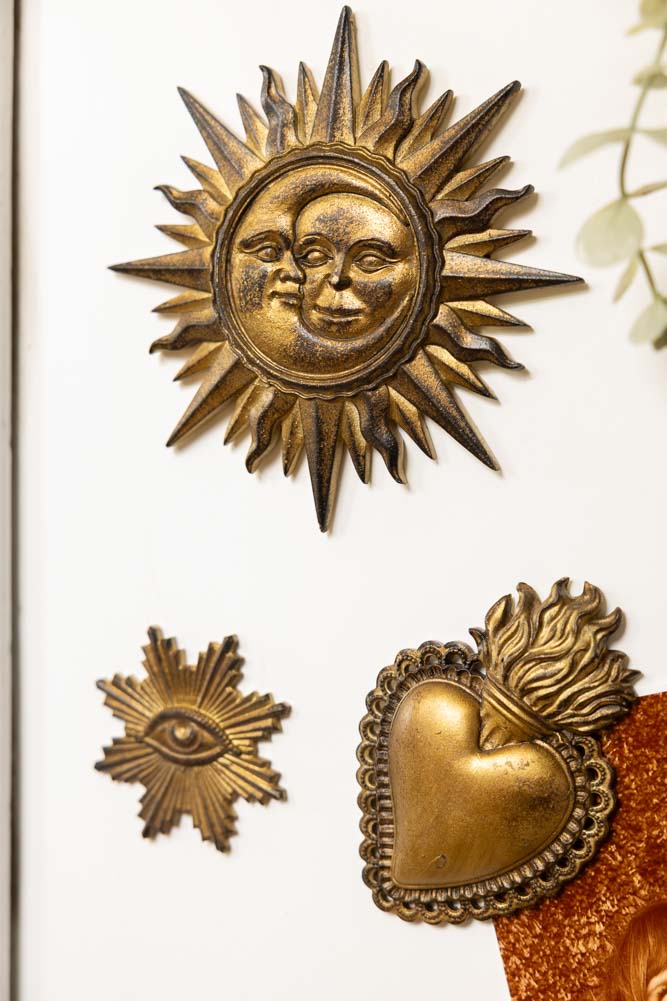 Lot de 3 aimants de style Milagro