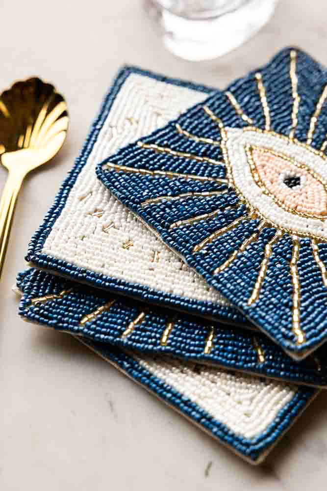 Lot de 4 sous-verres Mystic Eye