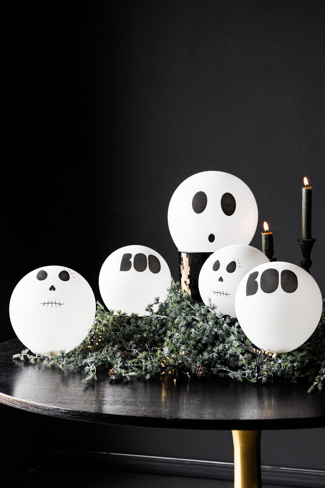 Lot de 5 ballons d'Halloween