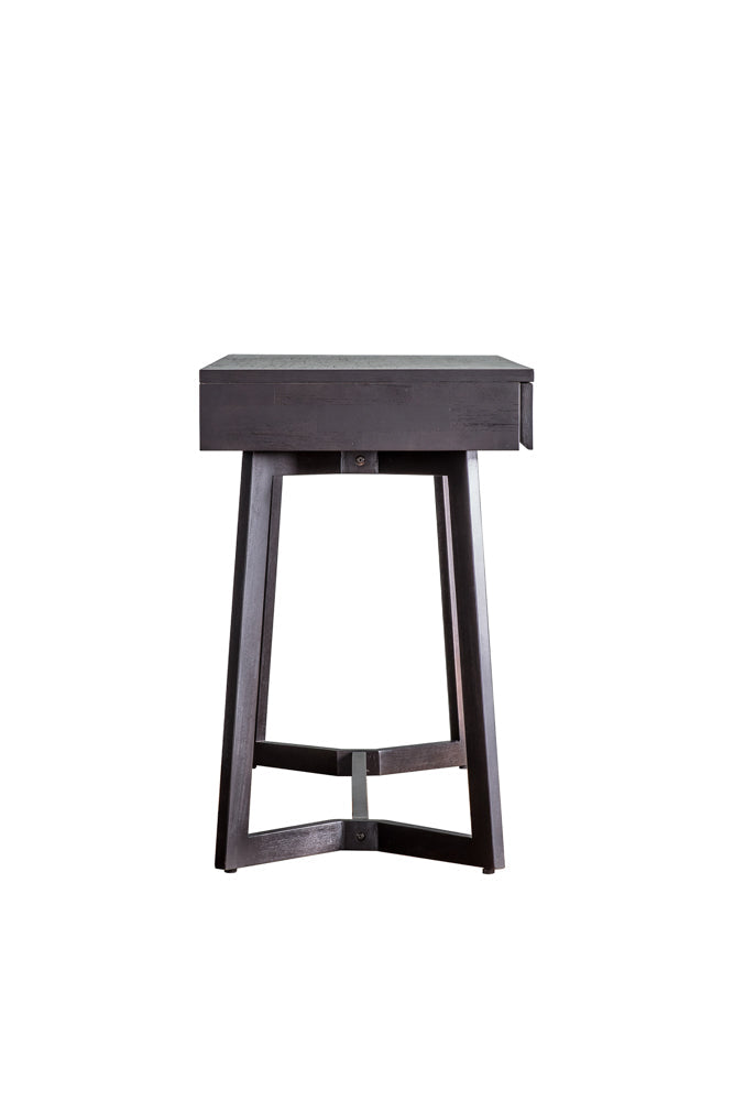 Bureau élégant à 2 tiroirs en bois de manguier