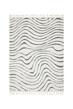 Le tapis Ariana en motif ondulé monochrome - Disponible en 3 tailles