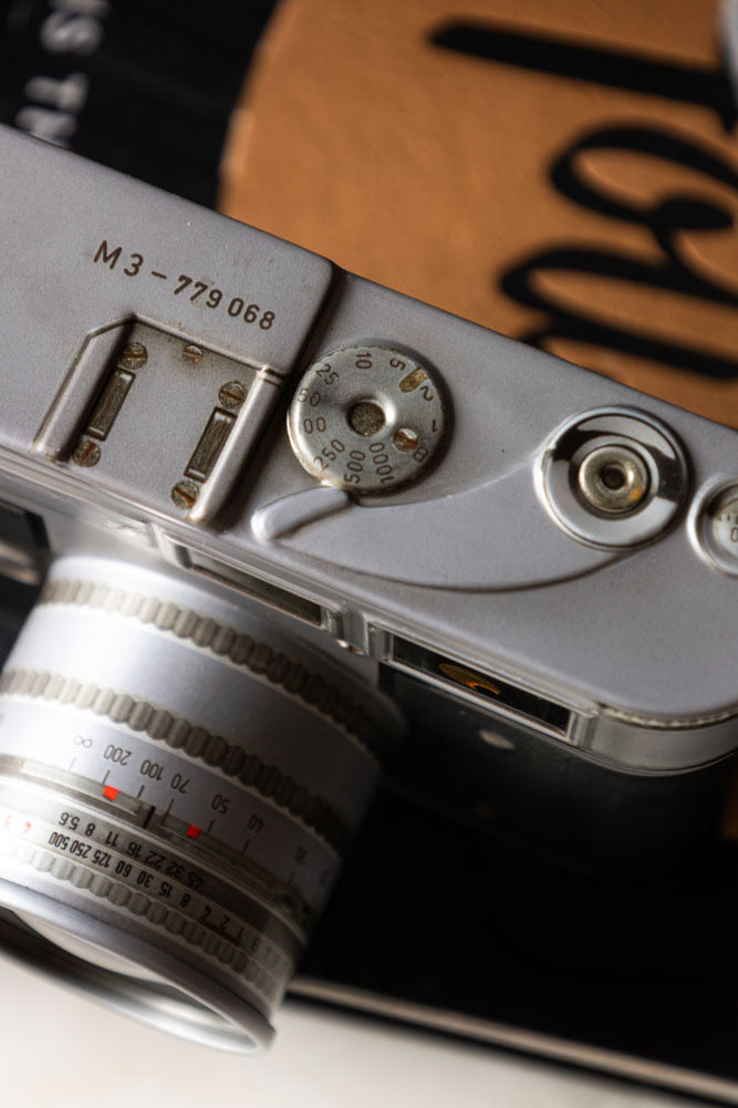 Boîte de rangement pour appareil photo de style vintage