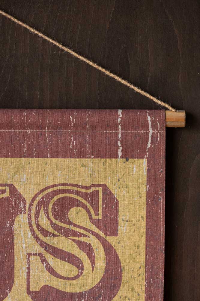 Décoration murale de cirque de style vintage