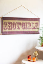 Décoration murale de showgirls de style vintage