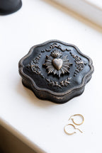 Plat à bibelots en forme de cœur Milagro de style vintage