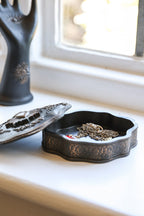 Plat à bibelots en forme de cœur Milagro de style vintage