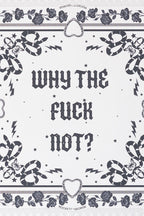 Impression d'art « Why The Fuck Not » 50 cm x 50 cm - Disponible en 4 options