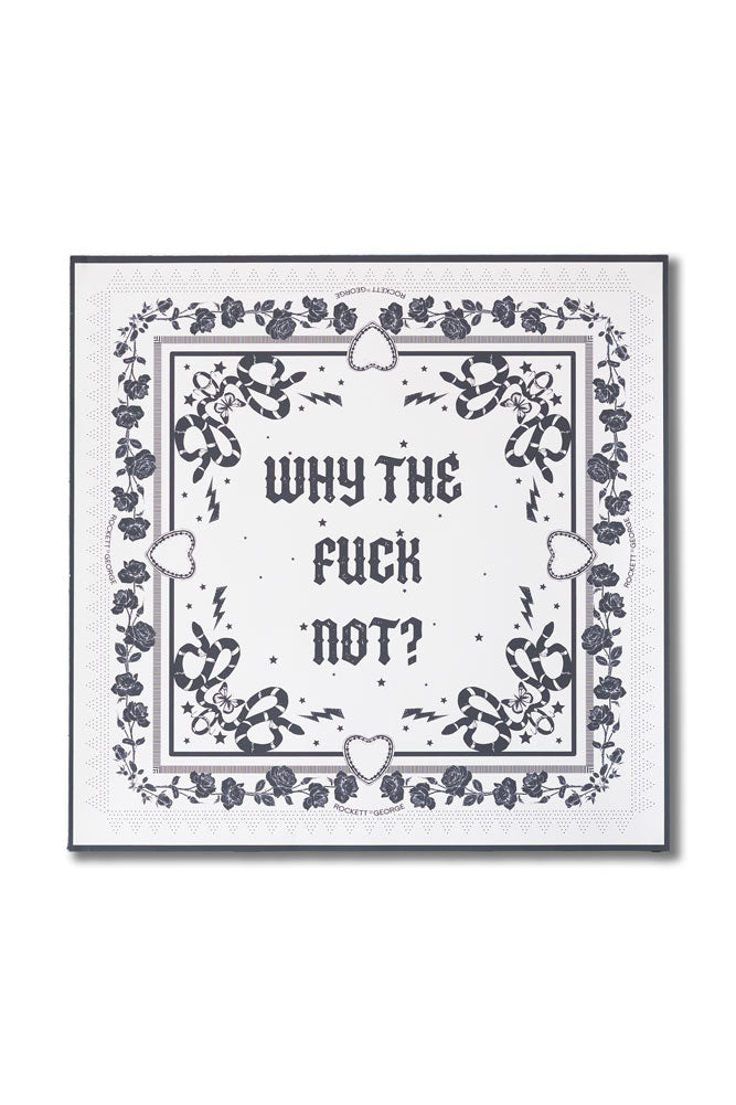 Impression d'art « Why The Fuck Not » 50 cm x 50 cm - Disponible en 4 options