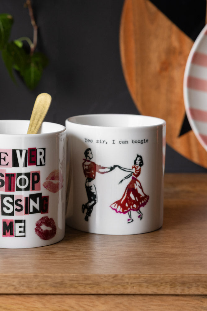 Tasse « Oui monsieur, je peux danser »