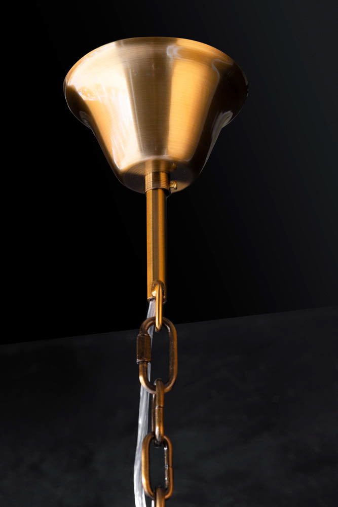 Lustre Feuilles Givrées - SECONDES