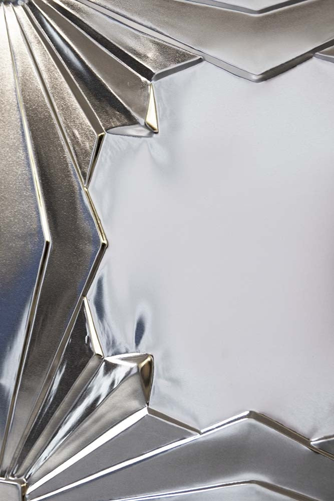 Carreaux d'étain au design Art déco