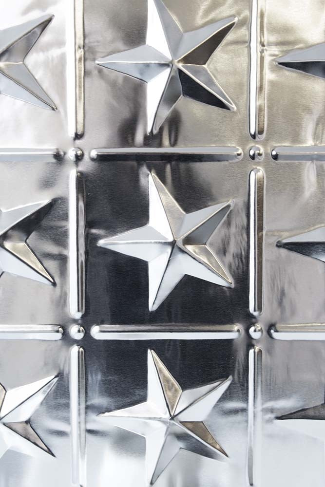 Carreau d'étain en forme d'étoile à cinq branches