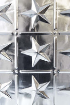 Carreau d'étain en forme d'étoile à cinq branches