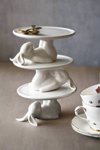 Assiette à cupcakes Lazy Rabbit